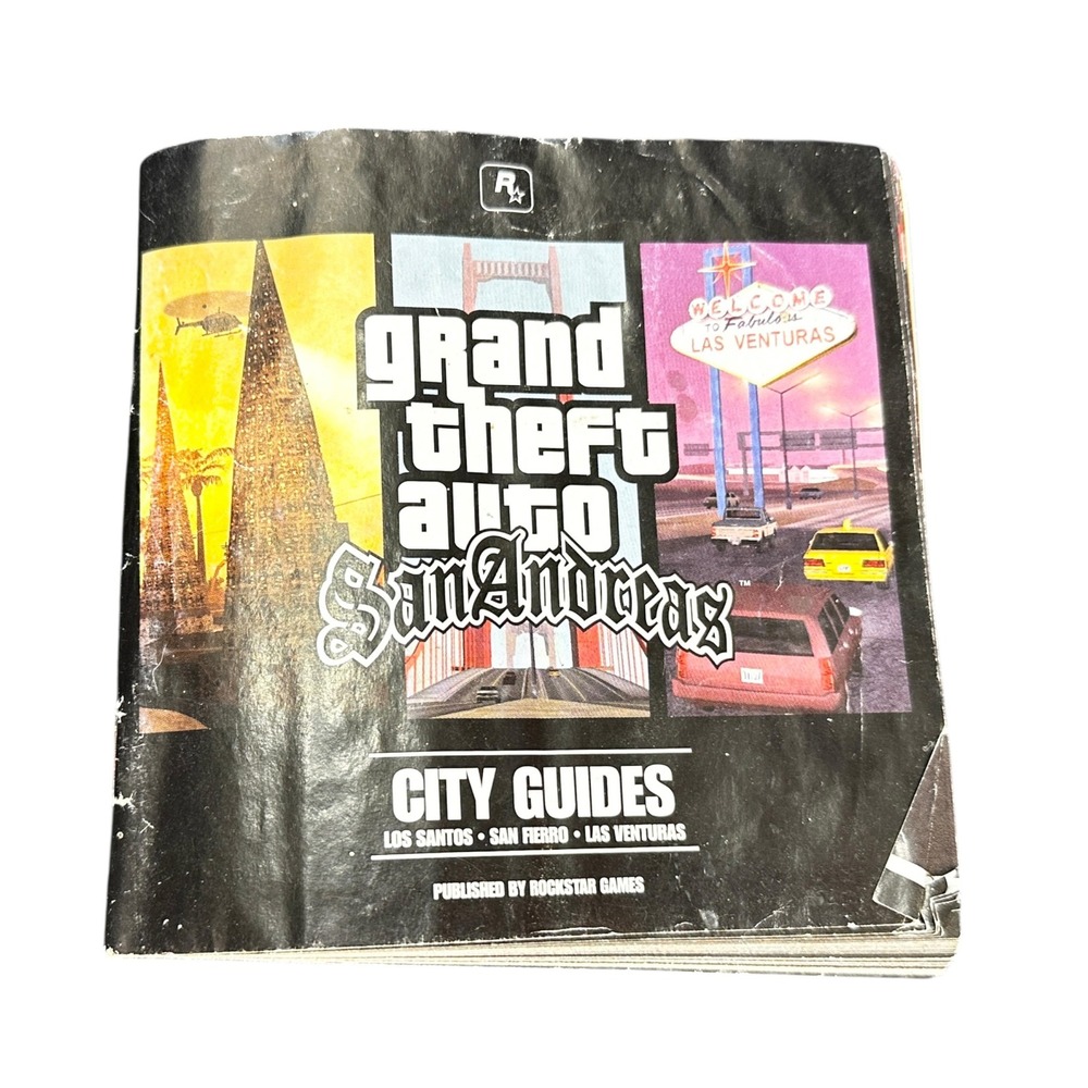 Grand Theft Auto San Andreas City Guides PC Instruction Manual Rockstar Games‎